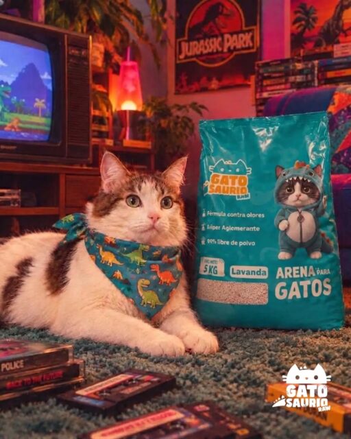 🐱📼 ¡Gatosaurio de los 80s! 🦖✨
Puedes convertir a tu michi en toda una estrella ochentera, rodeado de videojuegos retro, música, colores neón y, por supuesto, mucho estilo. 📼🪩🎮

¡En Gatosaurio Raw queremos descubrirlo! 🦖🐾
¿Quieres crear la versión 80s de tu michi?
1️⃣ Guarda esta publicación
2️⃣ Sube a tu IA favorita nuestra imagen como referencia
3️⃣ Sube también una foto de tu gato
4️⃣ Copia y pega este prompt:
“Usa la imagen de referencia como base y conserva exactamente su fondo, composición, escenografía y ambiente. Reemplaza únicamente al gato de la imagen por el gato de la segunda fotografía. Mantén sus características físicas, colores, pelaje y rasgos para que siga siendo reconocible, pero intégralo de forma realista en la escena con una estética fotográfica inspirada en los años 80. No modifiques el fondo ni los demás elementos de la imagen.” (o dale tu propio estilo ochentero)

✨ Y listo… ¡tu michi se convierte en una auténtica estrella ochentera! 🐱📼🪩

¿No sabes cómo hacerlo o no tienes una IA para generar la imagen? 👀
¡No te preocupes! Nosotros te ayudamos. 🦖❤️
📩 Envíanos por mensaje una foto de tu michi y nosotros te enviamos su versión ochentera creada para ti.

Queremos llenar nuestras redes de Michisaurios ochenteros. 🐱🦖📺
👉 Comparte tu resultado en los comentarios o en tus historias y etiqueta a Gatosaurio Raw.

#80s #trending #gatosdeinstagram🐈  #trend80s #catlover❤️
