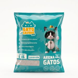 Arena para gatos premium Bentonita pack x1