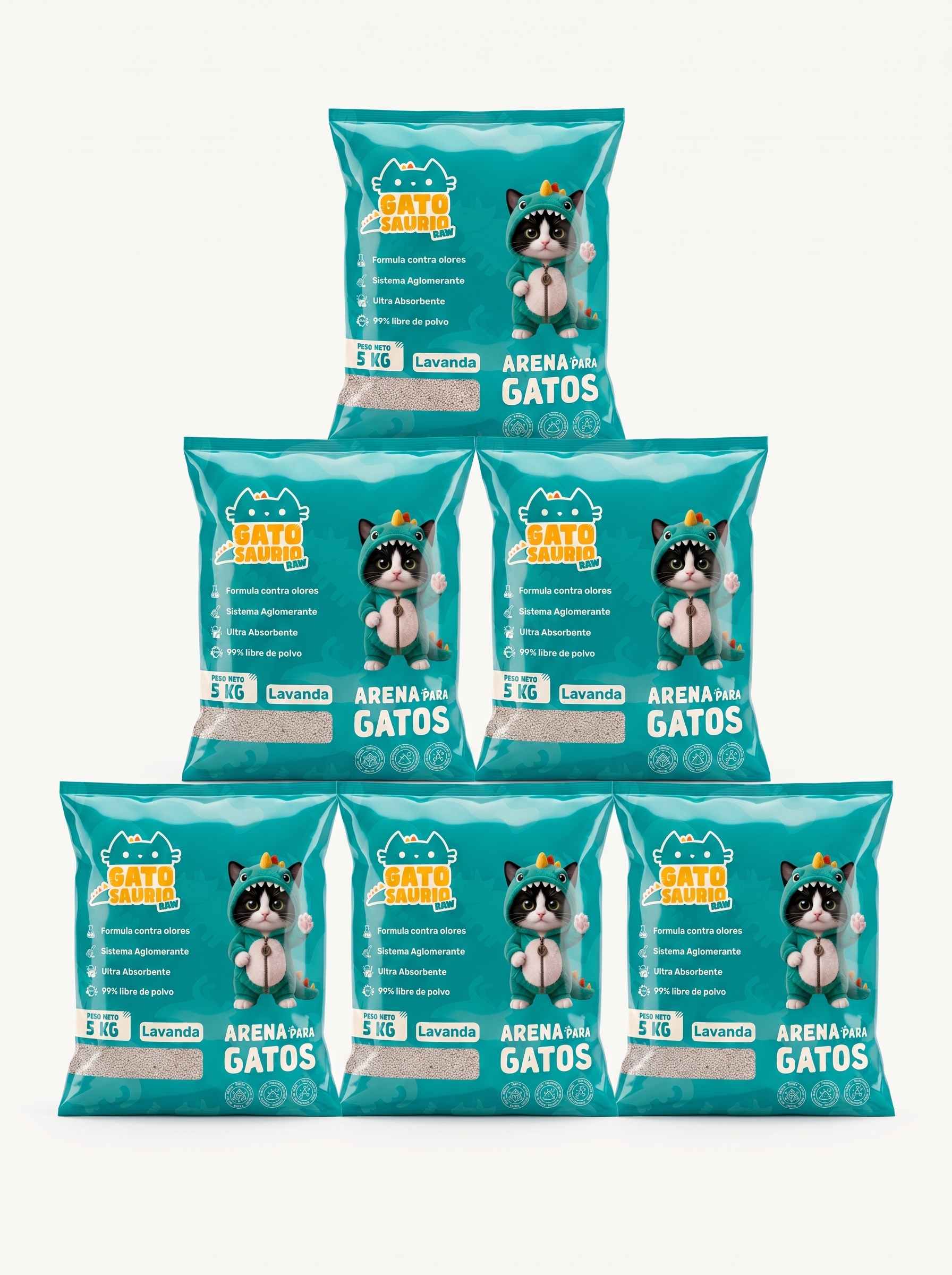 Arena Bentonita Pack x6